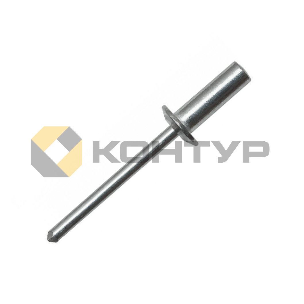 IXA24008TT Заклепка вытяжная стандартный бортик нержавеющая сталь 4,0 х 8 мм